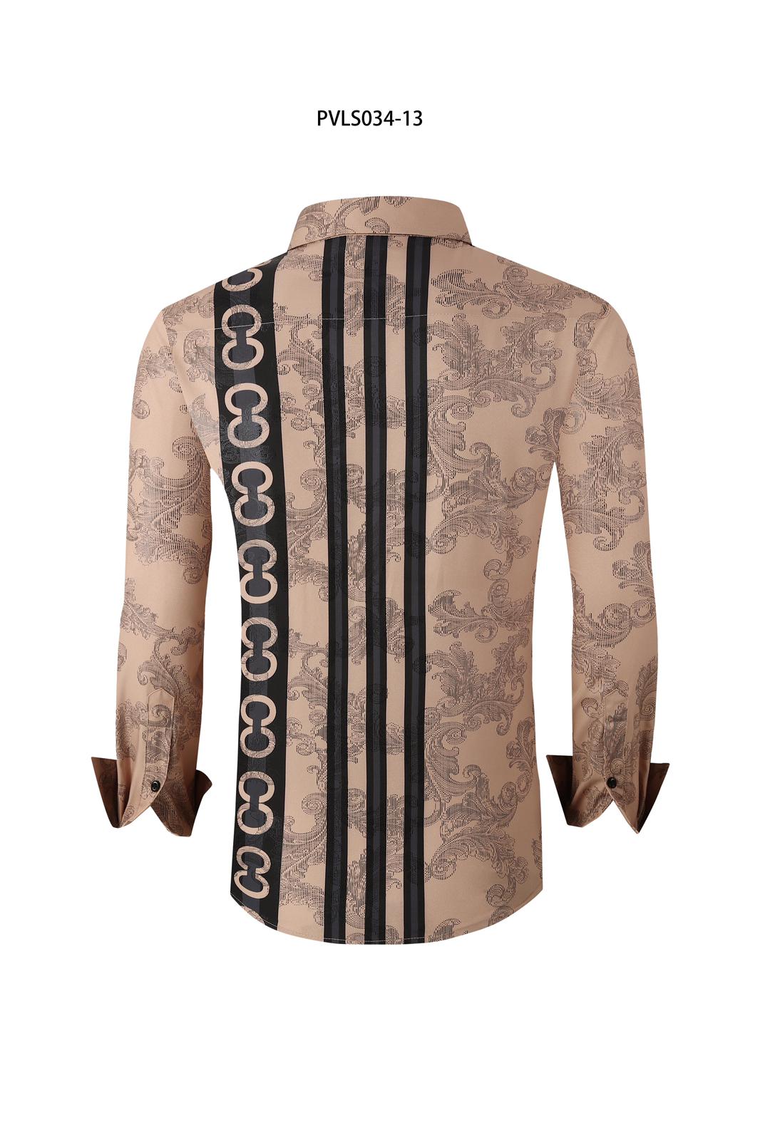 CAMISA PVLS034-13 BEIGE