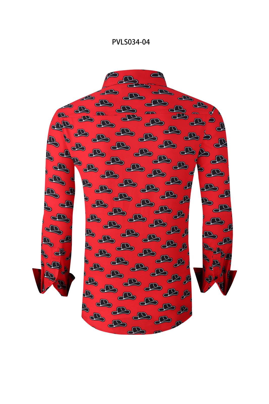 CAMISA SOMBRERO RED CT034-04