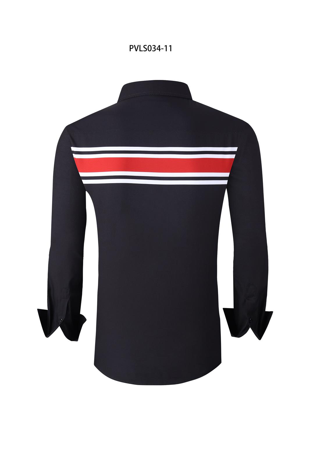 CAMISA PVLS034-11 BLACK