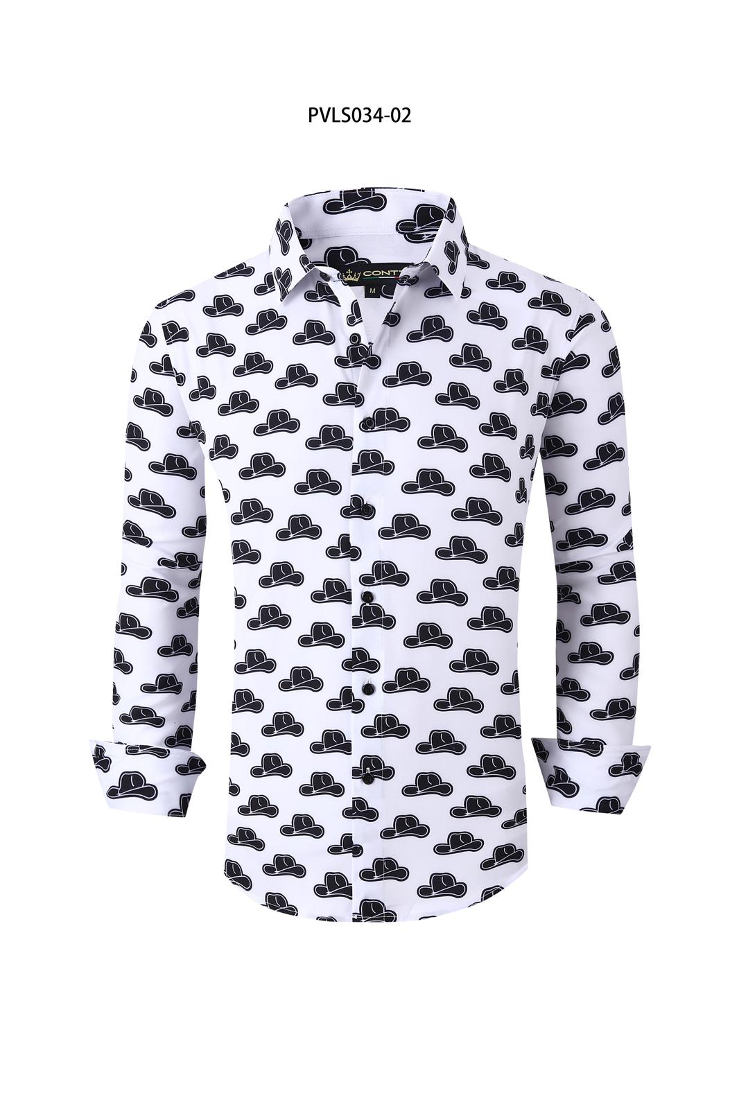 CAMISA PVLS034-02 SOMBRERO WHITE