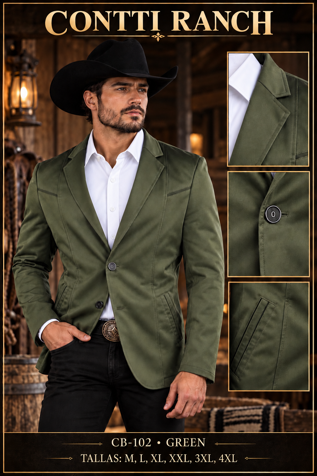 SACO CB-102 GREEN