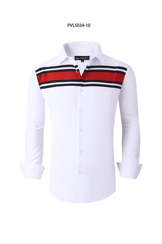 CAMISA PVLS034-10 WHITE
