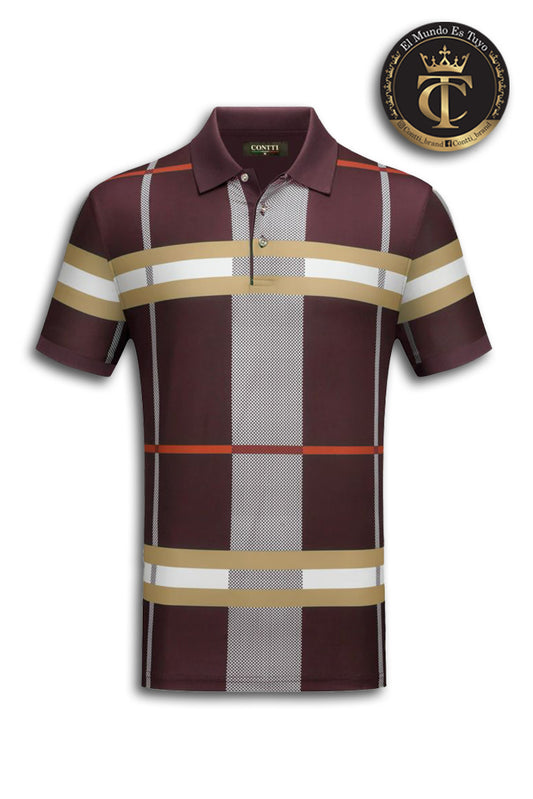 POLO SHIRT CP25 BURGANDY