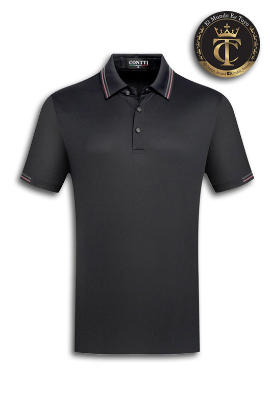 POLO SHIRT CP28 BLACK