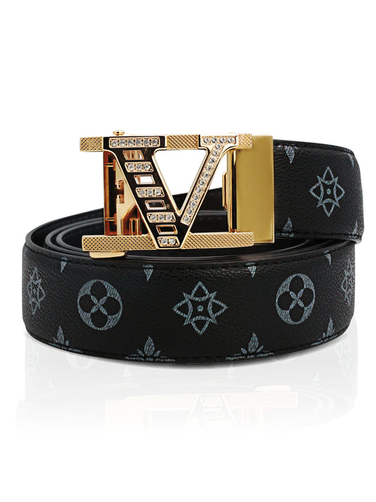 BELT'S BLACK/GOLD 313-2