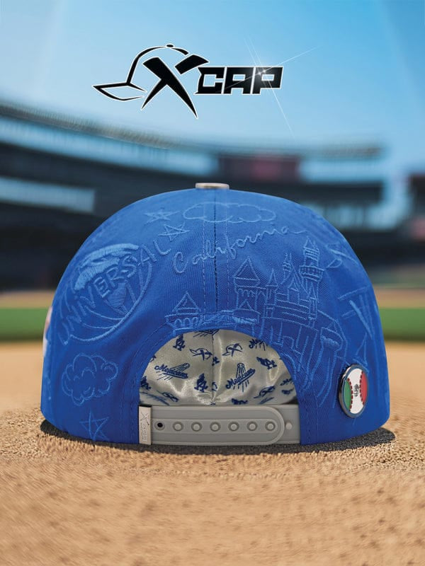 LA MÉXICO AZUL BORDADA