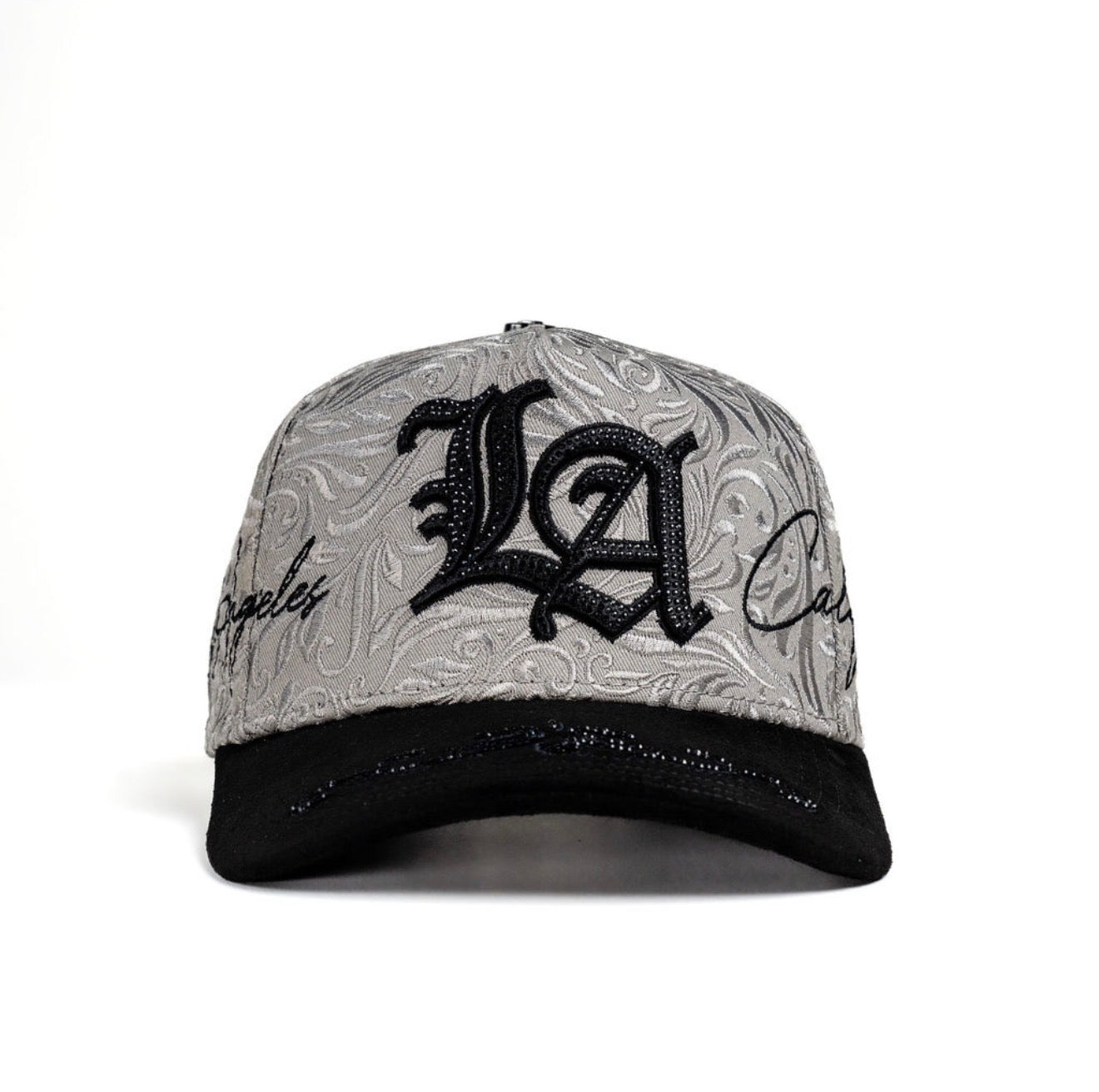 GRAY EMBROIDERED LOS ANGELES