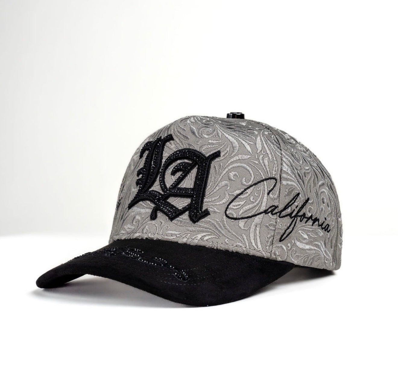 GRAY EMBROIDERED LOS ANGELES