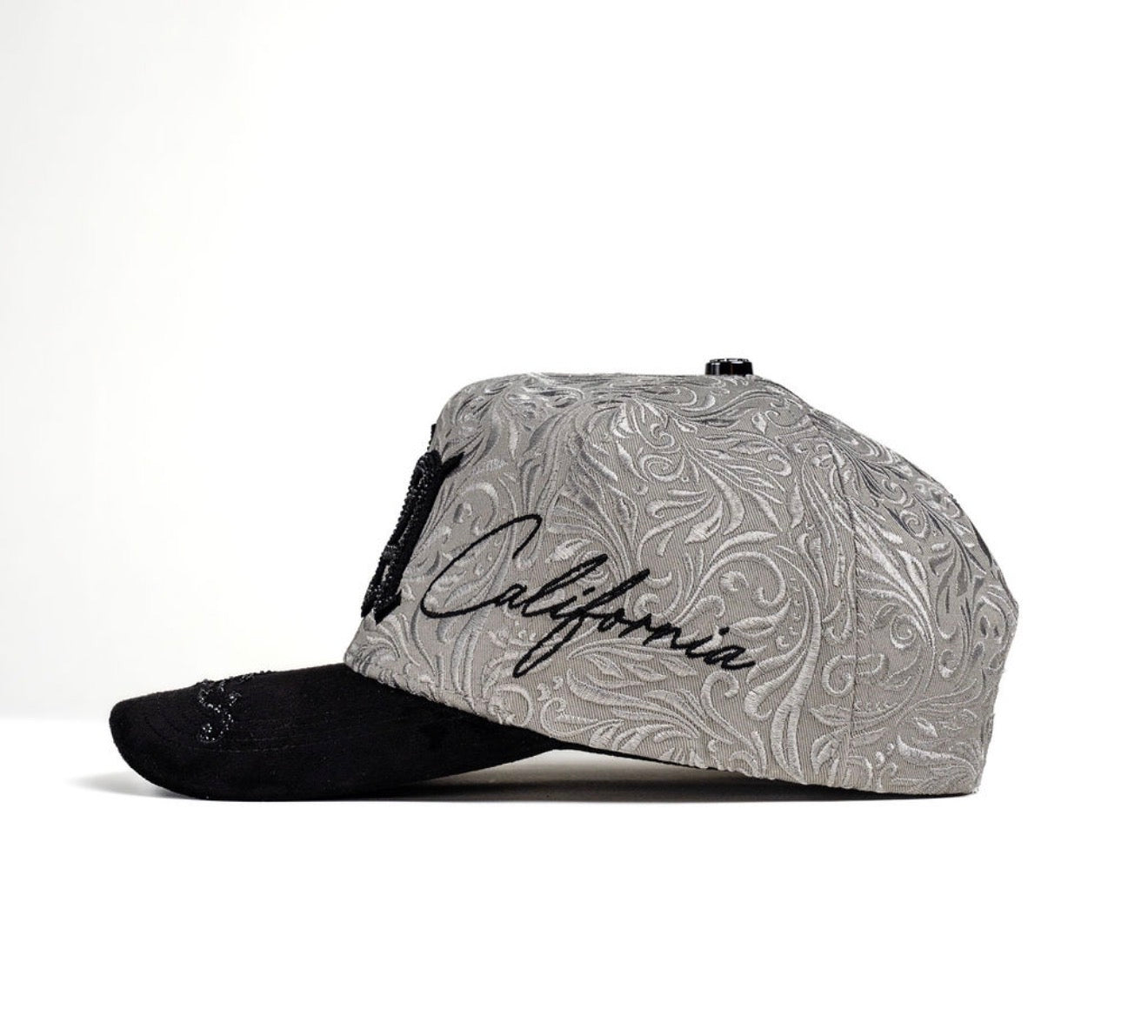 GRAY EMBROIDERED LOS ANGELES