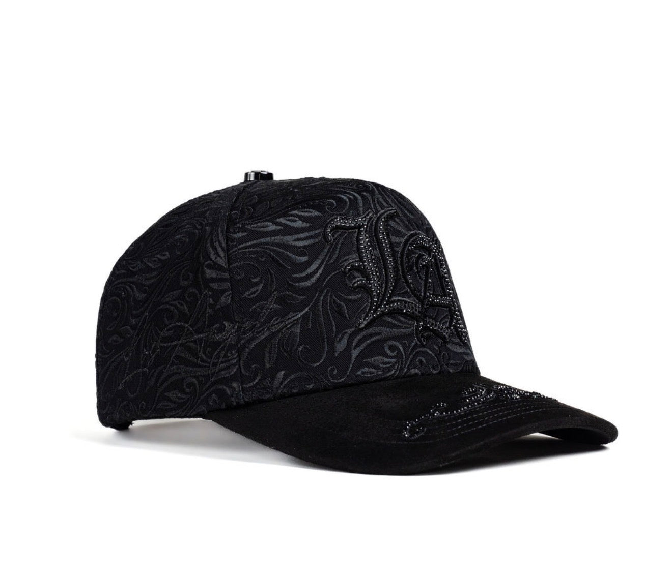 LOS ANGELES BLACK/BLACK EMBROIDRERED