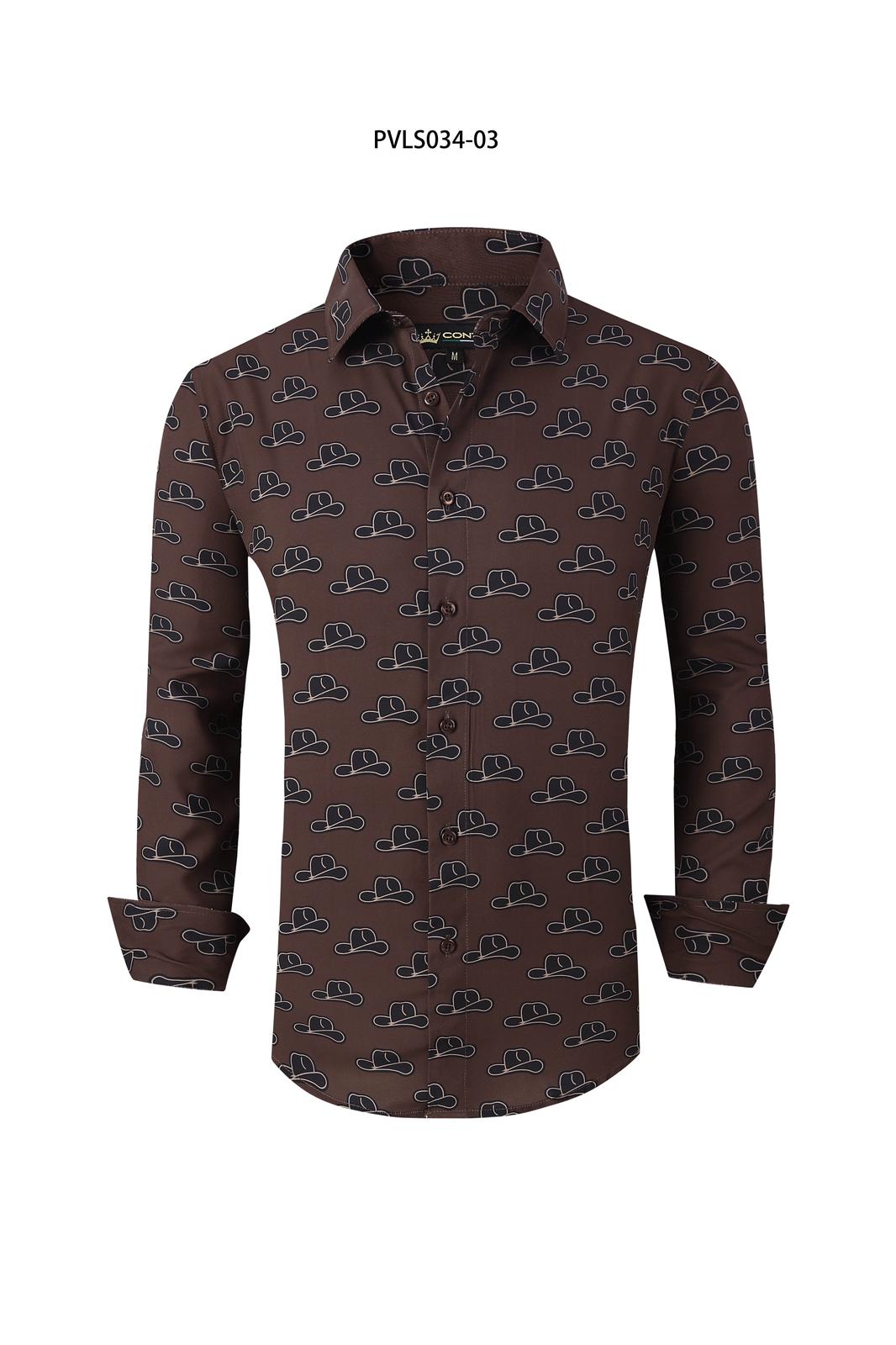 CAMISA SOMBRERO COFFEE CT034-03