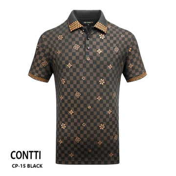POLO SHIRT CP-15 BLACK
