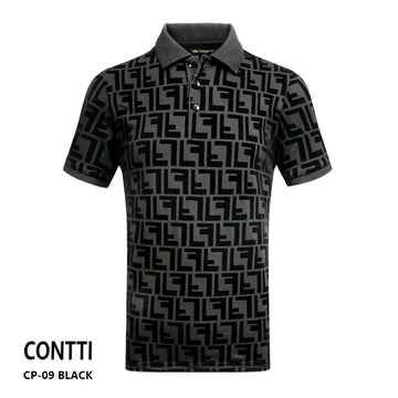 POLO SHIRT CP-09 BLACK